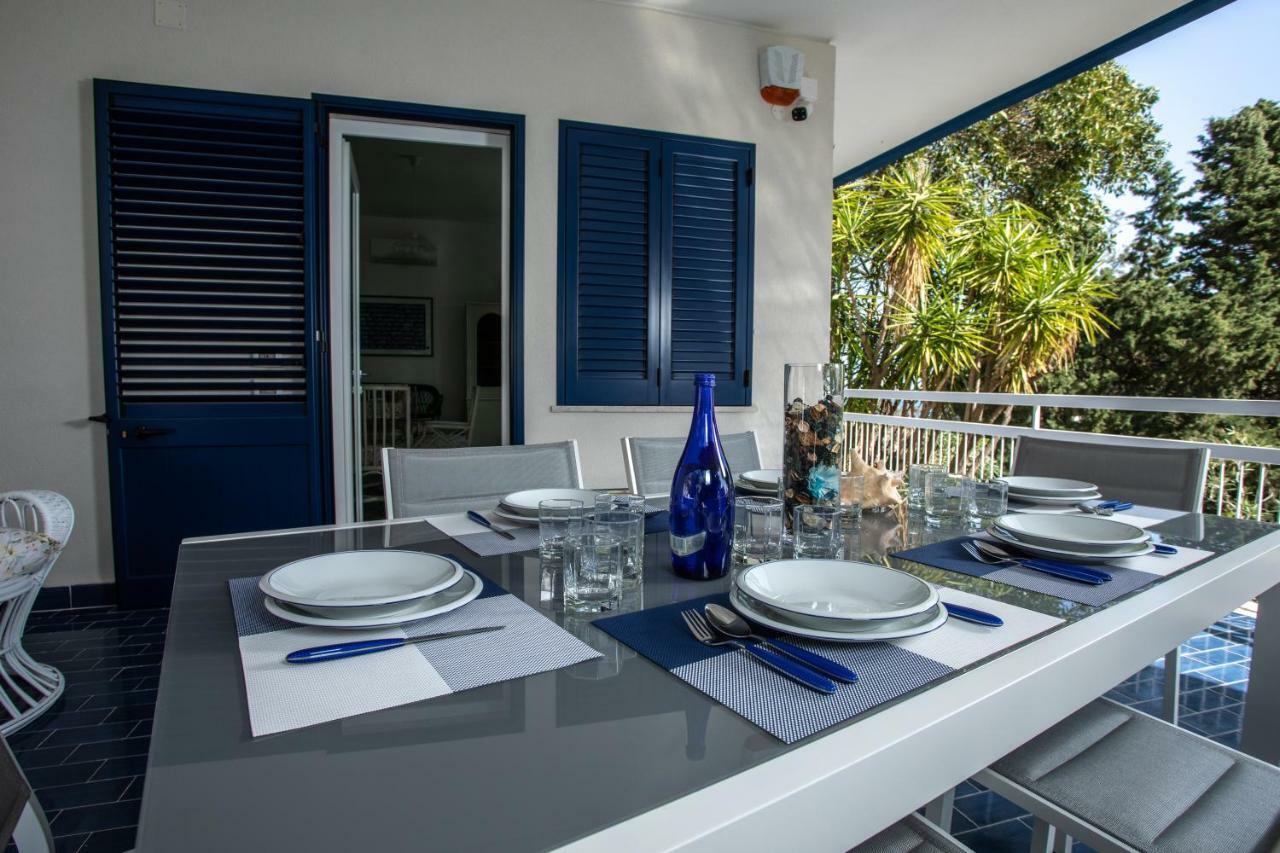 Villa Aurora Mondello Addaura ภายนอก รูปภาพ